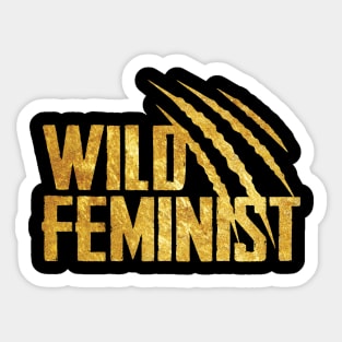 Wild Feminist Sticker